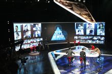 東方直播室現場圖