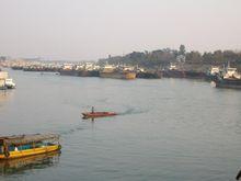 鬱江廣西貴港碼頭