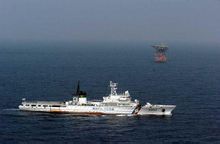 韓國海軍船艦在中國蘇岩礁附近海域非法巡弋