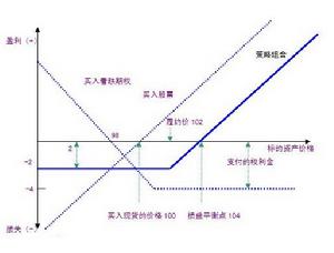 價格為102點的看跌期權