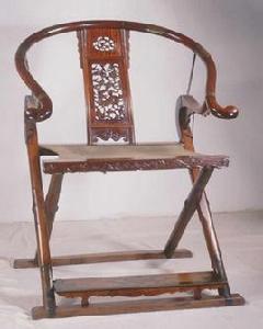 黃花梨圓後背交椅