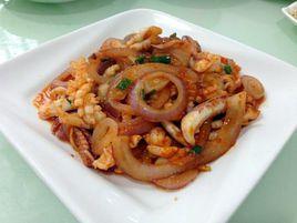 洋蔥爆魷魚 洋蔥爆魷魚