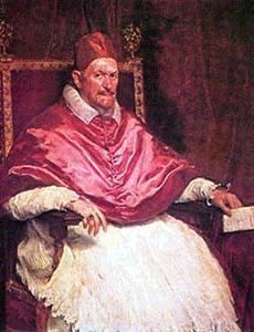 教皇英諾森十世像 教皇英諾森十世像