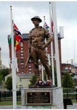 喬治·卡特利特·馬歇爾 雕像