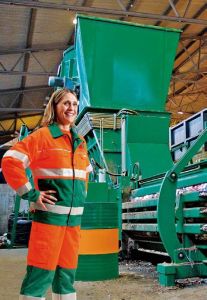 （圖）傳統的方式處理垃圾