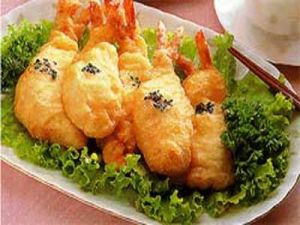 煎炸鳳尾蝦 煎炸鳳尾蝦