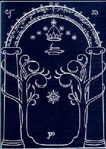 用秘銀刻字的摩瑞亞西門