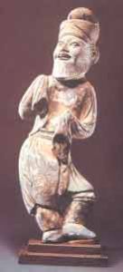 五代十國時期的陶俑 五代十國時期的陶俑