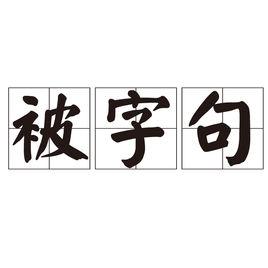 被字句 被字句