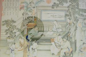 清姚文瀚摹宋人文會圖卷 清姚文瀚摹宋人文會圖卷