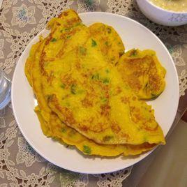 南瓜雞蛋煎餅 南瓜雞蛋煎餅