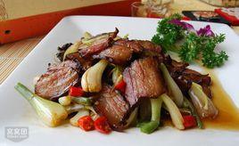 臘肉炒藠頭 臘肉炒藠頭