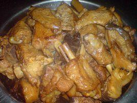 冬菇燜鵝掌 冬菇燜鵝掌