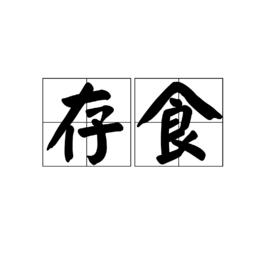 存食 存食