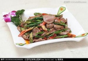 水豆豉爆腰塊 水豆豉爆腰塊