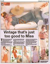 各大時尚雜誌刊登Miss Patina