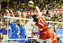 首屆全國青運會女排U19小組賽第一日比賽2