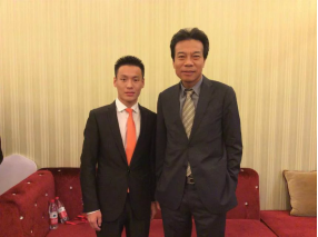 打工皇帝、微軟公司總裁唐駿與劉城佳林老師