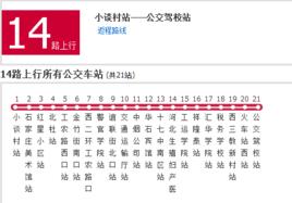 石家莊公交14路 石家莊公交14路