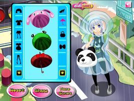 可愛雨天裝扮 可愛雨天裝扮