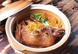 蟲草花蒸土鴨 蟲草花蒸土鴨