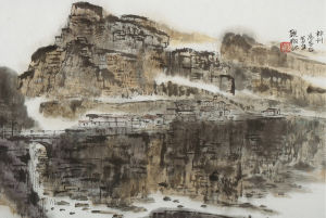 虞觀翔畫作 杭州湘湖畫院