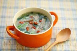 枸杞豬肝粥 枸杞豬肝粥