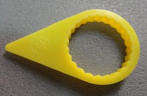 聚乙烯材料,帶螺母卡套以及指示端