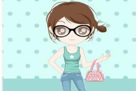 可愛的女孩打扮 可愛的女孩打扮