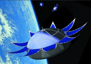 　太空艙就像一個個“獨立套房”。