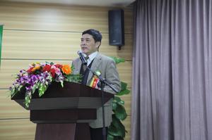 中國旅促會副會長兼秘書長黃志勇致辭