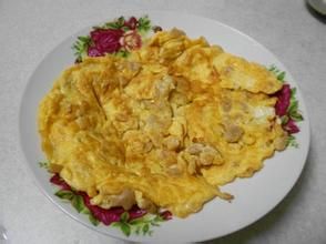 蘿蔔乾煎蛋 蘿蔔乾煎蛋