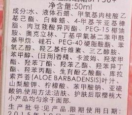 化妝品標籤基本知識 化妝品標籤基本知識