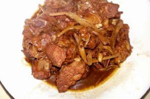 黃花菜燒排骨 黃花菜燒排骨