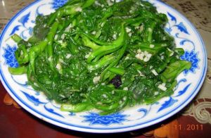 蒜泥茼蒿 蒜泥茼蒿