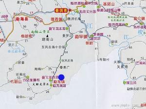 曼飛龍佛塔地圖