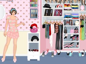 粉紅女郎的衣櫥