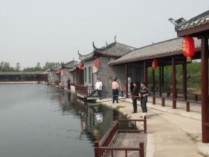 沿江漁村 沿江漁村