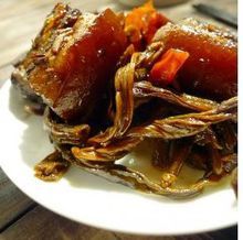 紅燒肉燜豆角乾 紅燒肉燜豆角乾