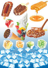 各式各樣的雪糕