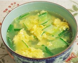 青瓜雞蛋湯 青瓜雞蛋湯