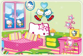 凱蒂貓的溫馨臥室 凱蒂貓的溫馨臥室