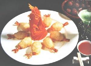 香煎琵琶蝦 香煎琵琶蝦