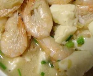 蝦乾燒豆腐 蝦乾燒豆腐
