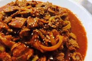 韓式炒牛肉 韓式炒牛肉