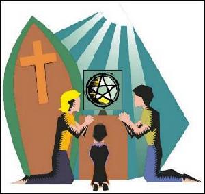 威卡教五角星標誌