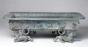 龜魚方盤 龜魚方盤