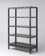 清康熙黑漆五彩螺鈿書格 清康熙黑漆五彩螺鈿書格