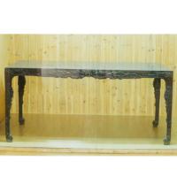 明紫檀螭紋畫桌 明紫檀螭紋畫桌