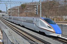 E7系F2編成在長野新幹線上運行